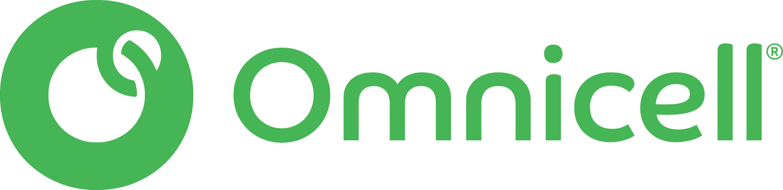 Green Omnicell logo